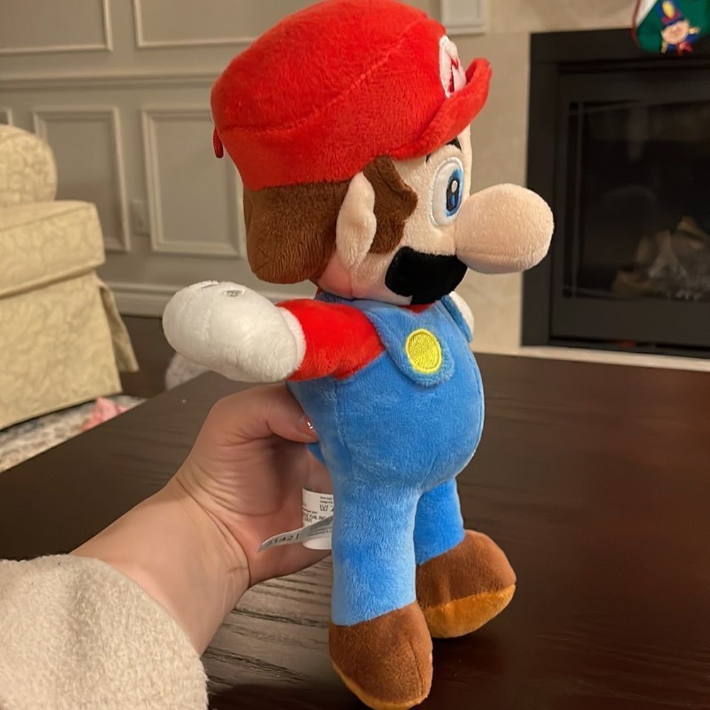 12 Inch Super Mario Plush Toy Doll 2016 Nintendo Authentic Video Character - Picture 4 of 7